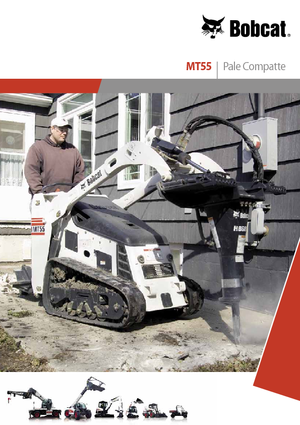 स्किड स्टीयर लोडर Bobcat MT55