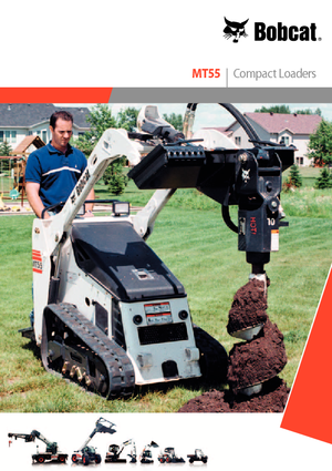 स्किड स्टीयर लोडर Bobcat MT55