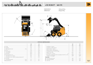स्किड स्टीयर लोडर JCB Robot 160