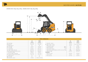 स्किड स्टीयर लोडर JCB Robot 160