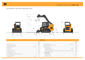 स्किड स्टीयर लोडर JCB Robot 180 T