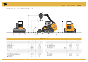 स्किड स्टीयर लोडर JCB Robot 1110 T