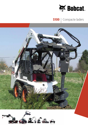 स्किड स्टीयर लोडर Bobcat S100