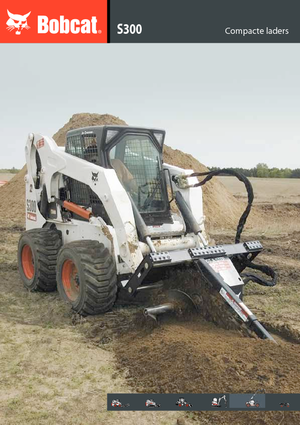 स्किड स्टीयर लोडर Bobcat S 300 H AHC