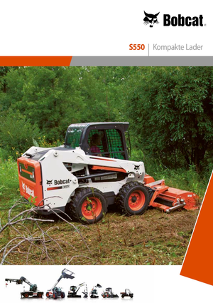 स्किड स्टीयर लोडर Bobcat S550