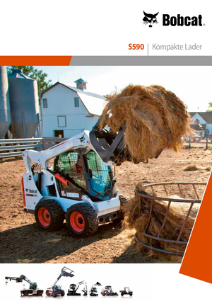 स्किड स्टीयर लोडर Bobcat S590