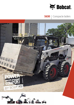 स्किड स्टीयर लोडर Bobcat S630