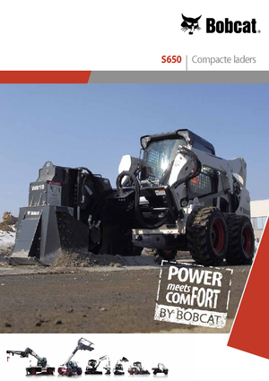 स्किड स्टीयर लोडर Bobcat S650