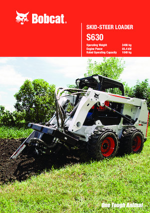 स्किड स्टीयर लोडर Bobcat S630