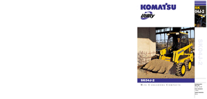 स्किड स्टीयर लोडर Komatsu SK04J-2