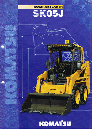स्किड स्टीयर लोडर Komatsu SK05J