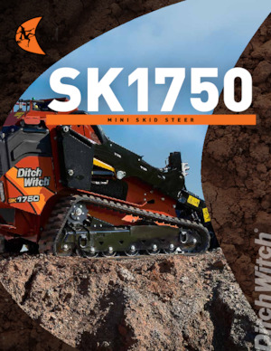 स्किड स्टीयर लोडर Ditch Witch SK1750