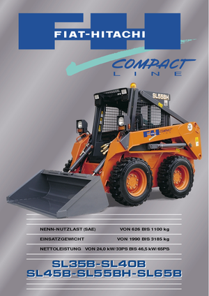 स्किड स्टीयर लोडर Fiat-Hitachi SL 55 BH