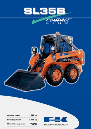 स्किड स्टीयर लोडर Fiat Kobelco SL 35 B