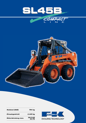 स्किड स्टीयर लोडर Fiat Kobelco SL 45 B