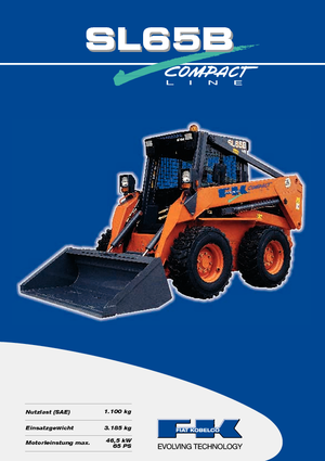 स्किड स्टीयर लोडर Fiat Kobelco SL 65 B