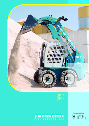 स्किड स्टीयर लोडर Messersi SL45