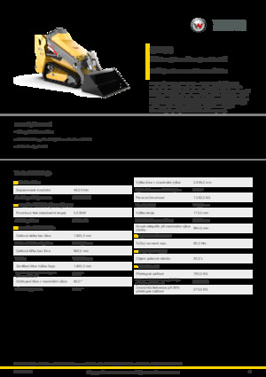 स्किड स्टीयर लोडर Wacker Neuson SM60