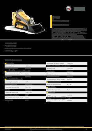 स्किड स्टीयर लोडर Wacker Neuson SM60