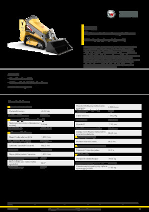 स्किड स्टीयर लोडर Wacker Neuson SM60