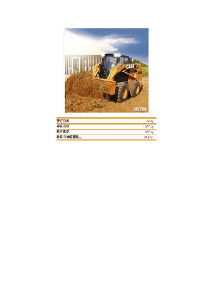 स्किड स्टीयर लोडर Case SR 200