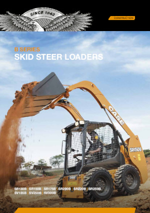 स्किड स्टीयर लोडर Case SR150B