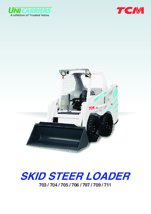 स्किड स्टीयर लोडर TCM SSL 709