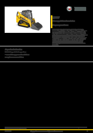 स्किड स्टीयर लोडर Wacker Neuson ST27