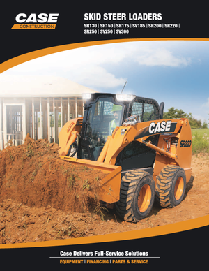 स्किड स्टीयर लोडर Case SV 300