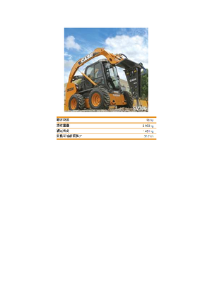 स्किड स्टीयर लोडर Case SV 300