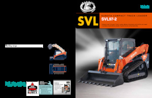 स्किड स्टीयर लोडर Kubota SVL97-2