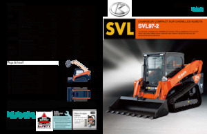 स्किड स्टीयर लोडर Kubota SVL97-2