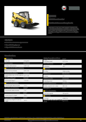 स्किड स्टीयर लोडर Wacker Neuson SW28
