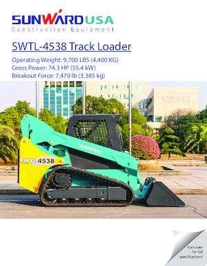 स्किड स्टीयर लोडर Sunward SWTL4538 