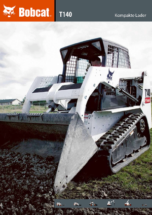 स्किड स्टीयर लोडर Bobcat T 140 ACS