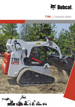 स्किड स्टीयर लोडर Bobcat T 190