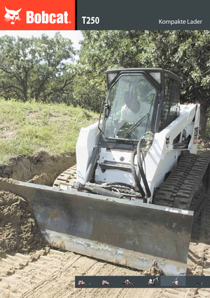 स्किड स्टीयर लोडर Bobcat T 250 ACS