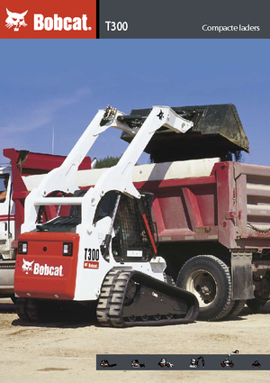 स्किड स्टीयर लोडर Bobcat T 300