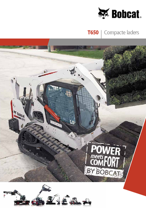 स्किड स्टीयर लोडर Bobcat T650