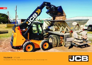 स्किड स्टीयर लोडर JCB 3TS-8W