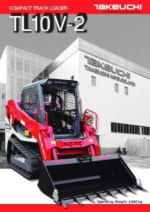 स्किड स्टीयर लोडर Takeuchi TL 10 V2