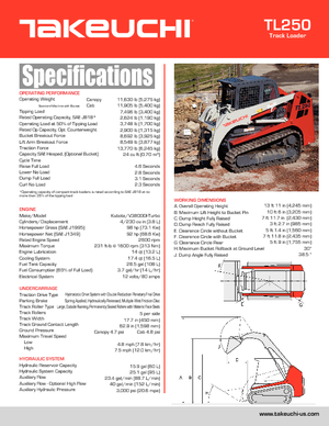 स्किड स्टीयर लोडर Takeuchi TL 240