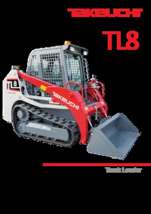 स्किड स्टीयर लोडर Takeuchi TL 8 