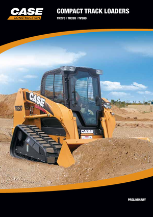 स्किड स्टीयर लोडर Case TR 320