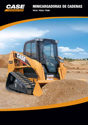 स्किड स्टीयर लोडर Case TR 380