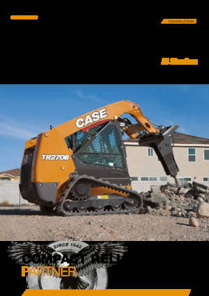 स्किड स्टीयर लोडर Case TR320B