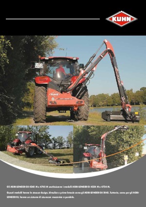 स्लोप मोवर Kuhn Agri-Longer GII 4245 M