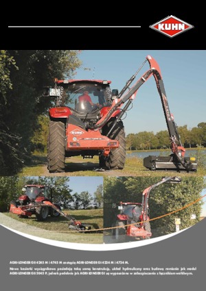 स्लोप मोवर Kuhn Agri-Longer GII 4245 M