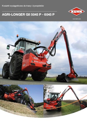 स्लोप मोवर Kuhn Agri-Longer GII 6045 P TC