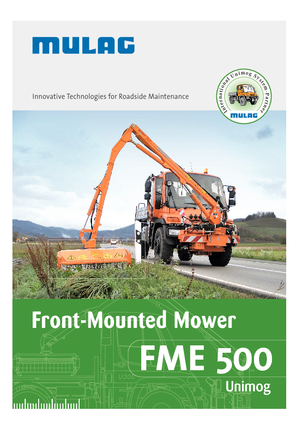 स्लोप मोवर Mulag FME 500